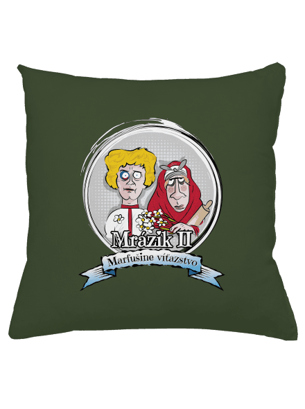 Mrázik 2 vankúš Olive Green