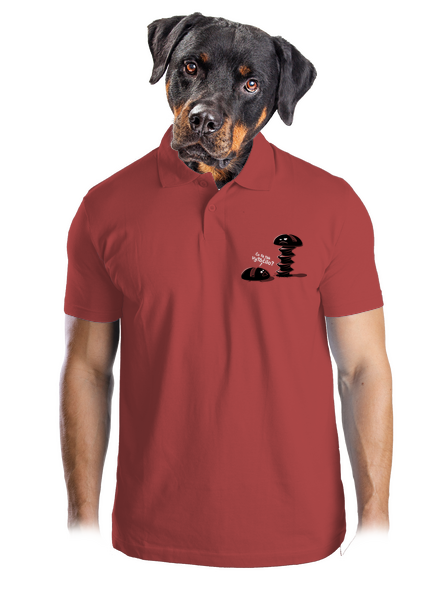Vytočený pánska polokošeľa Burgundy