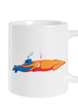 Chytľan klasický hrnček White