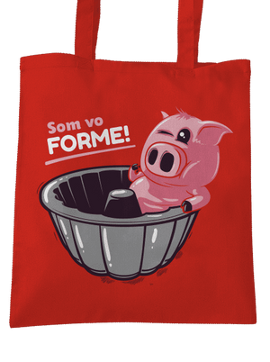 Vo forme taška Bright Red