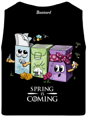 Spring is coming pánske tielko Black