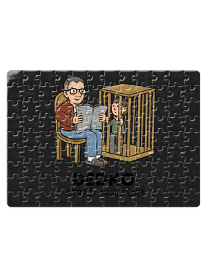 Dedko stráži najlepšie puzzle White