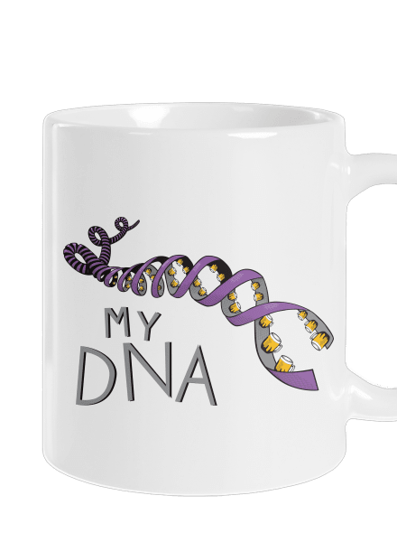 My DNA klasický hrnček White