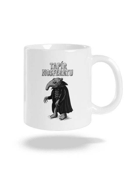Tapír Nosferatu klasický hrnček White