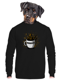 unisex mikina bez kapucne