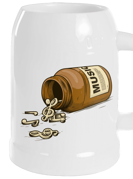 Music Pills polliter White