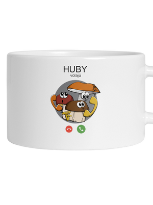 Huby volajú hrnček makronka White