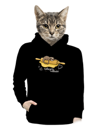 dámska mikina klokanka