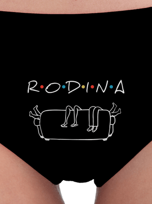 Rodina dámske nohavičky Black