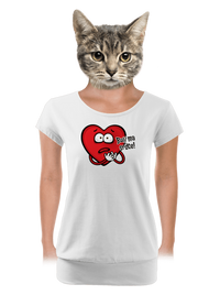 dámske tričko s lemom