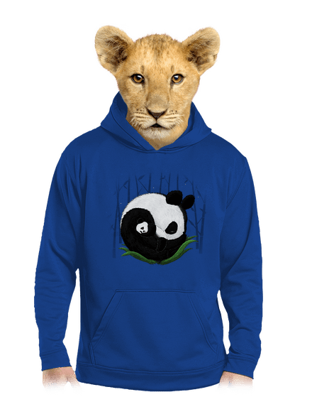 Dve spiace pandy detská mikina klokanka Royal Blue AWD
