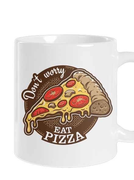 Pizza klasický hrnček White
