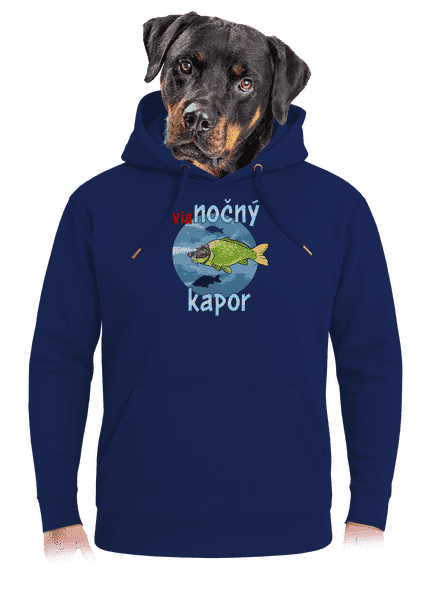 Vianočný kapor unisex mikina premium Navy