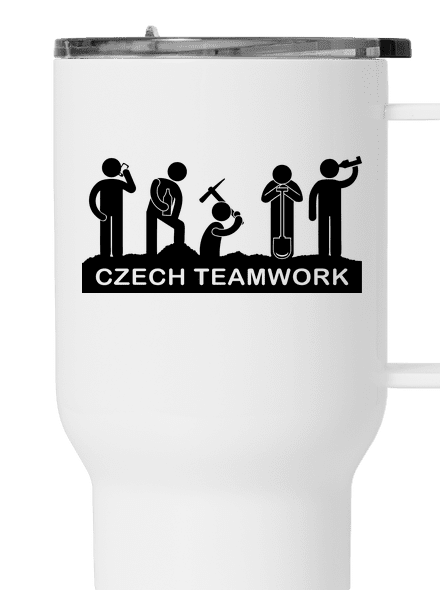 Czech Teamwork termohrnček White