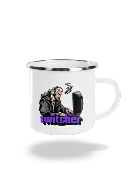Twitcher plecháčik White