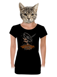 dámske tričko s lemom