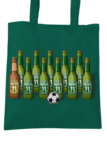 Futbalová jedenástka taška Bottle Green WM