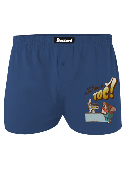 Neváhaj a toč pánske trenky Blue