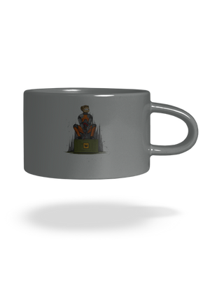 Ape-Life hrnček makronka Grey Macaron