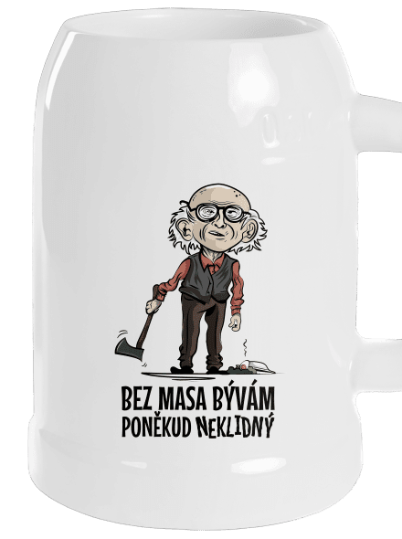 Neklidný bez masa polliter White