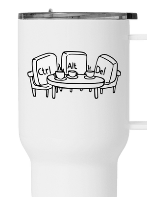 Nerozluční kamaráti termohrnček White