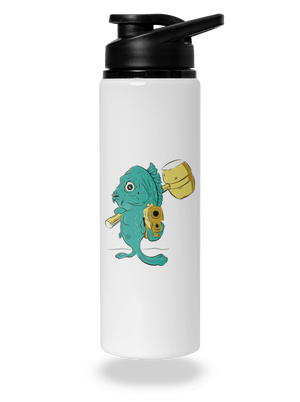 Posledná štedrovečerná flaša na vodu White