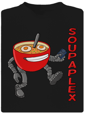 Soupaplex detské športové tričko Black