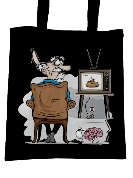 TV News taška Black