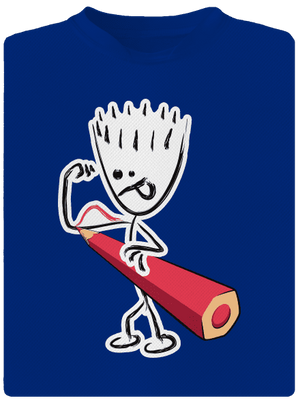 Svaly pánske športové tričko Royal Blue Mal