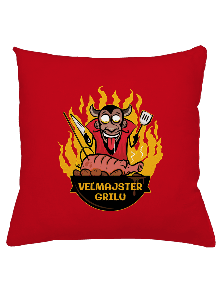 Veľmajster grilu vankúš Red