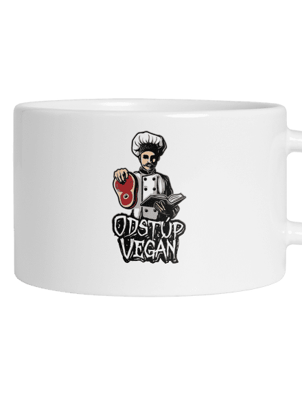Odstup vegane hrnček makronka White