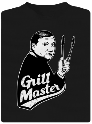 Grill master pánske športové tričko Black