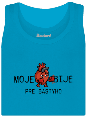 Moje srdce bije dámske tielko klasické Blue Atol