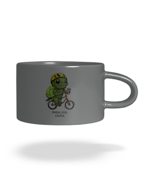 Pohoda, kľud hrnček makronka Grey Macaron