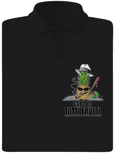 Tutti Frutti pánska polokošeľa Black