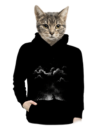dámska mikina klokanka