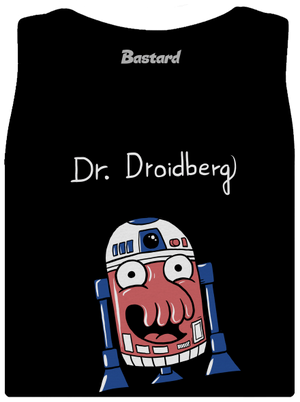 Dr. Droidberg dámske tielko klasické Black