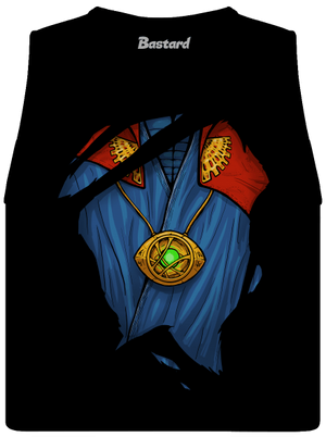 Doctor Inside dámske tielko voľné Black