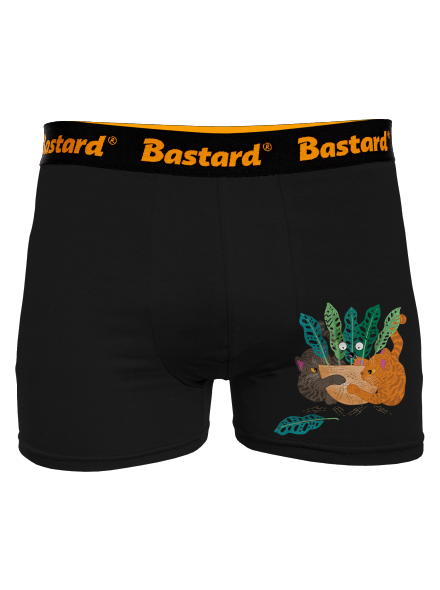 Škrabancový súboj boxerky Black