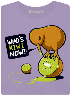 Kiwi dámske tričko s lemom Lavender