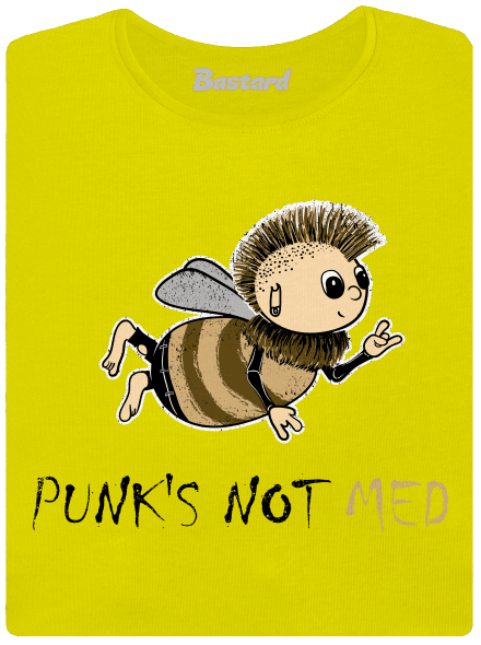 Punks Not Med dámske tričko prémium Lemon
