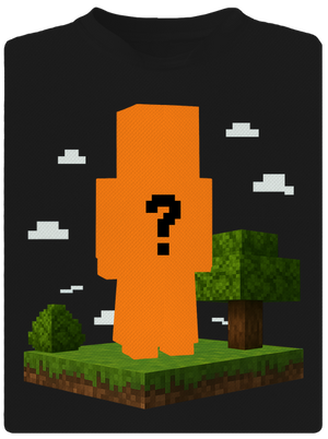 Minecraft z vlastnej fotky detské športové tričko Black