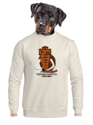 unisex mikina bez kapucne