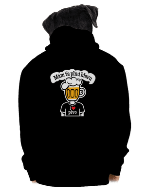 pánska mikina na zips