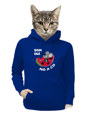 Som iná dámska mikina klokanka Royal Blue Mal