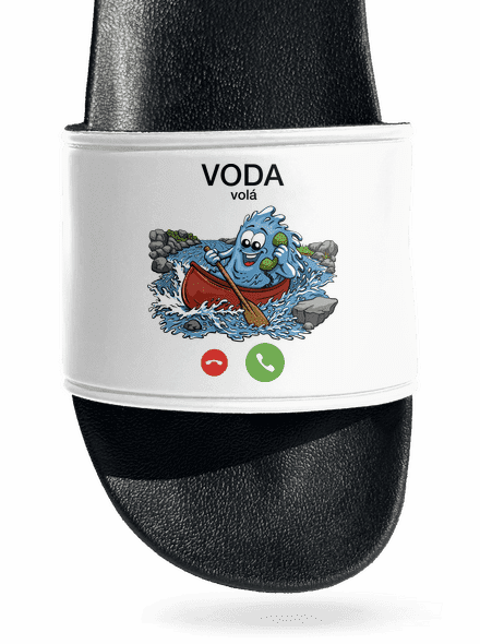 Voda volá šľapky White