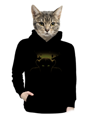 dámska mikina klokanka