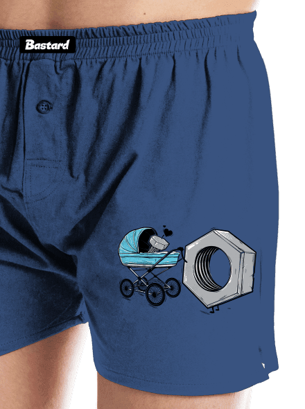 Správna matka pánske trenky Blue