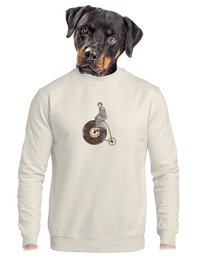 unisex mikina bez kapucne