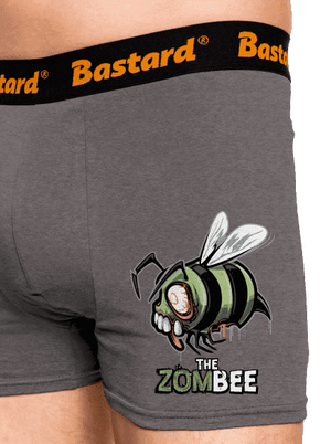ZomBee boxerky Gray Melange